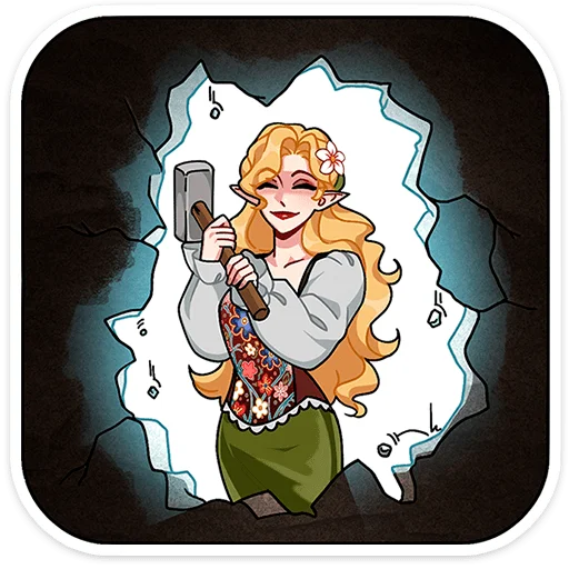 🌟 Стикер «Мэйди» для Telegram