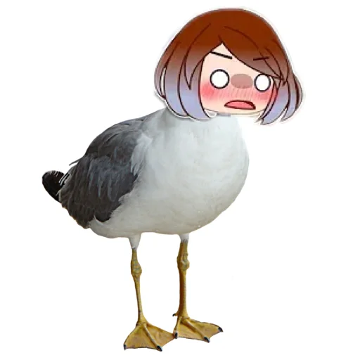 🦆 Стикер «Mezumi Stiker» для Telegram