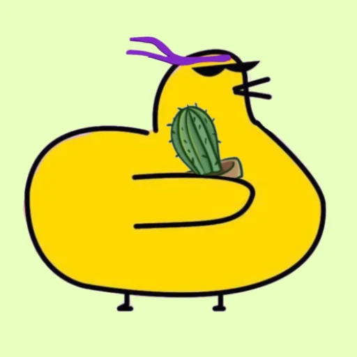 🌵 Стикер «Mezumi Stiker» для Telegram