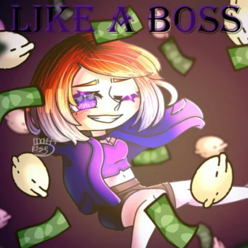 💸 Стикер «Mezumi Stiker» для Telegram