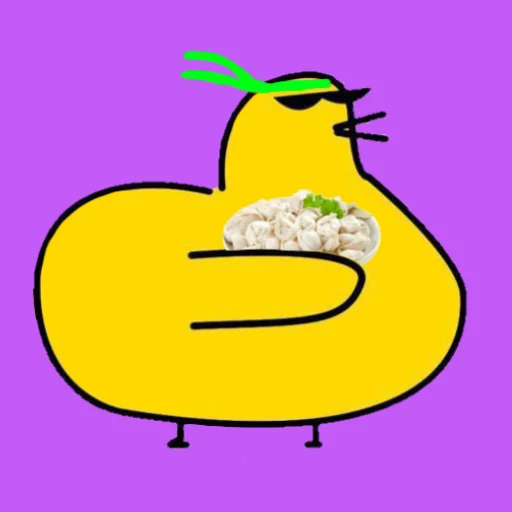 🥟 Стикер «Mezumi Stiker» для Telegram