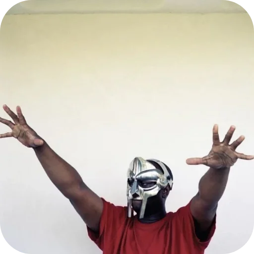 👐 Стикер «MF DOOM» для Telegram