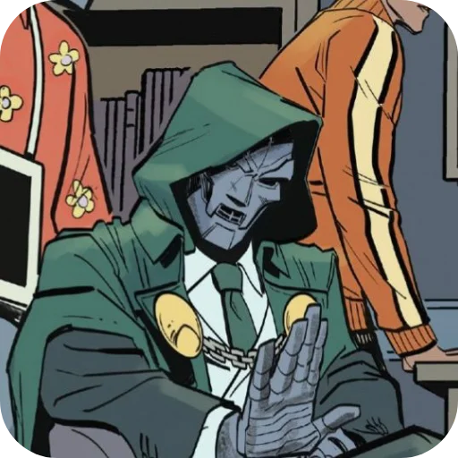 ✋ Стикер «MF DOOM» для Telegram