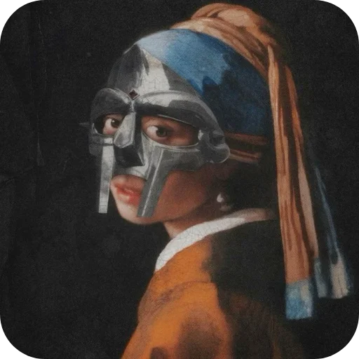😒 Стикер «MF DOOM» для Telegram