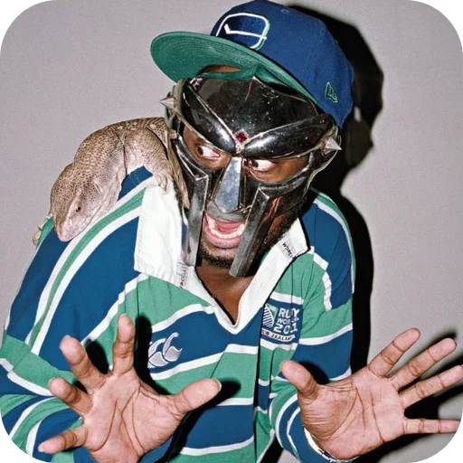 🦎 Стикер «MF DOOM» для Telegram