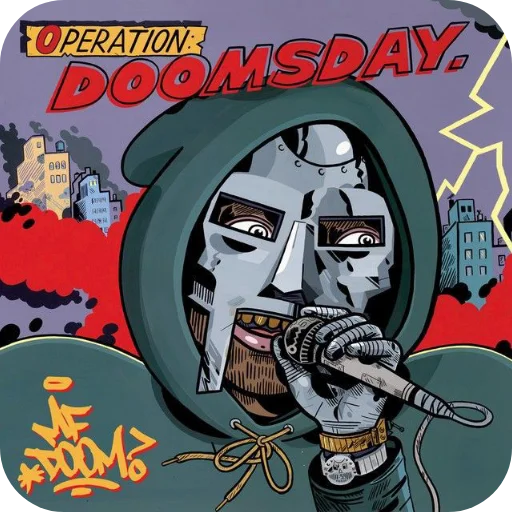 😏 Стикер «MF DOOM» для Telegram