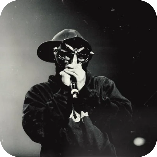 🎤 Стикер «MF DOOM» для Telegram