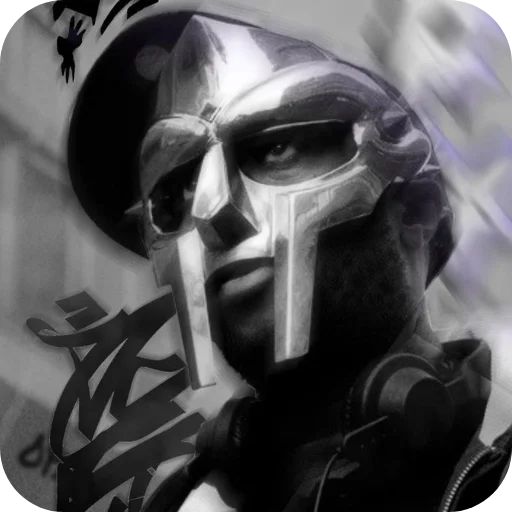 😐 Стикер «MF DOOM» для Telegram