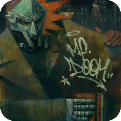 😏 Стикер «MF DOOM» для Telegram