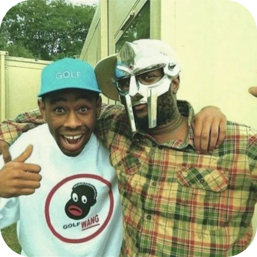 👥 Стикер «MF DOOM» для Telegram