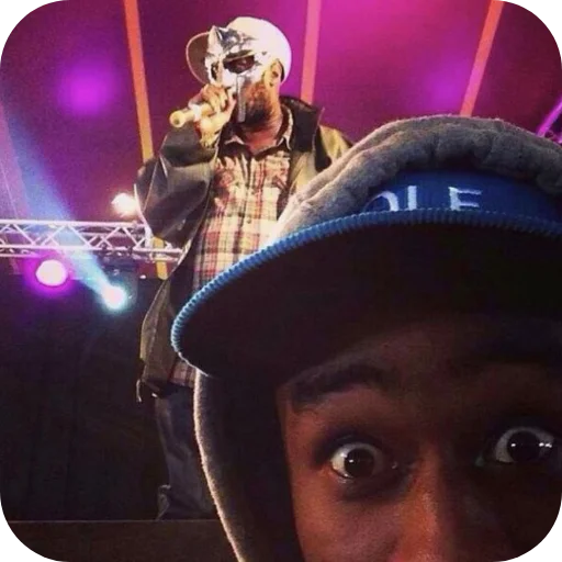 😳 Стикер «MF DOOM» для Telegram