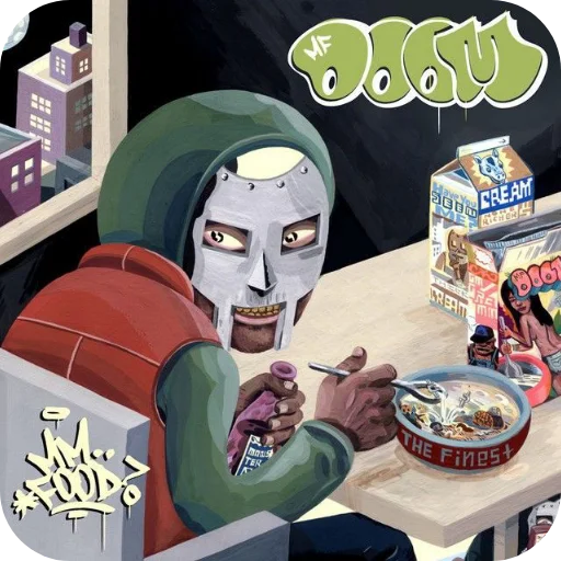 🤨 Стикер «MF DOOM» для Telegram