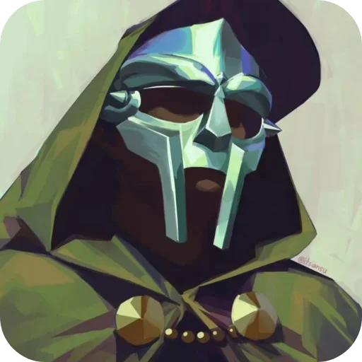 🙁 Стикер «MF DOOM» для Telegram