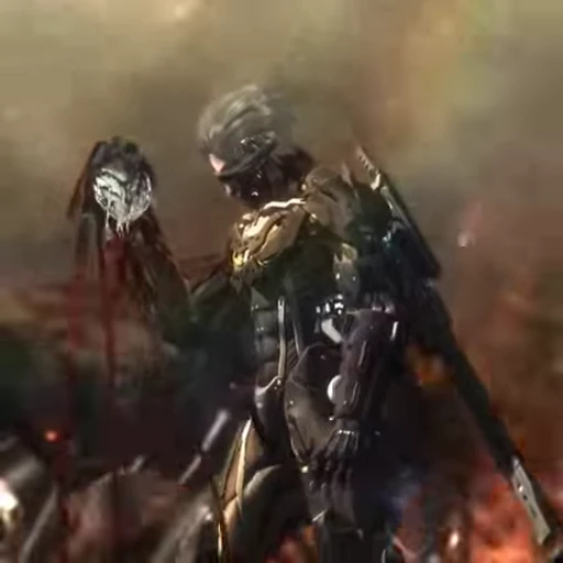 💀 Стикер «Metal Gear Rising Revengeance» для Telegram