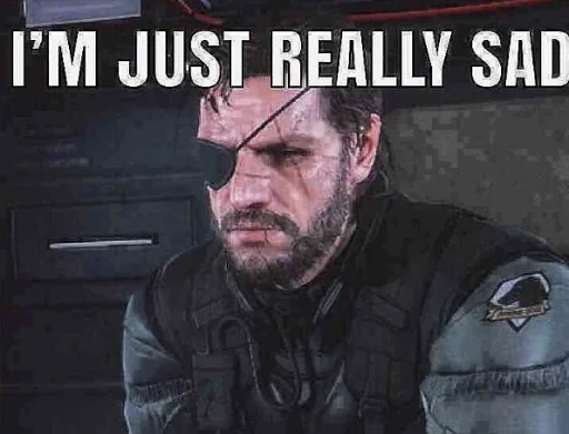 😔 Стикер «My Snake is Solid» для Telegram