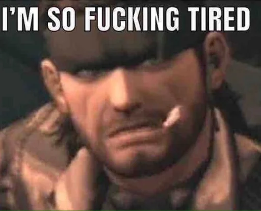 😔 Стикер «My Snake is Solid» для Telegram