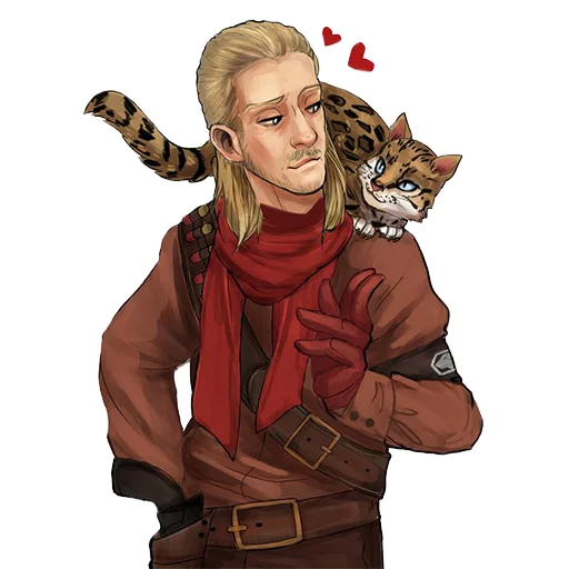🐱 Стикер «MGSV» для Telegram