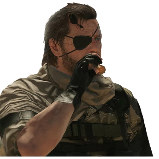 😪 Стикер «MGSV» для Telegram