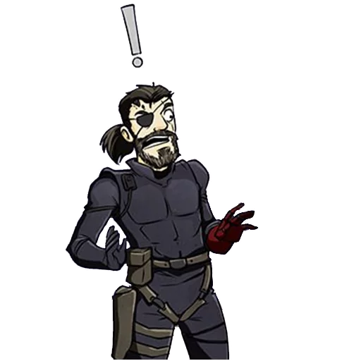 😳 Стикер «MGSV» для Telegram