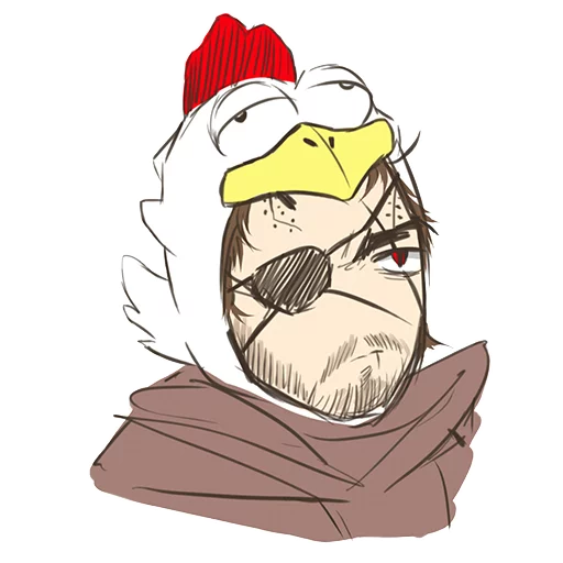 😑 Стикер «MGSV» для Telegram