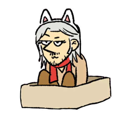 😸 Стикер «MGSV» для Telegram