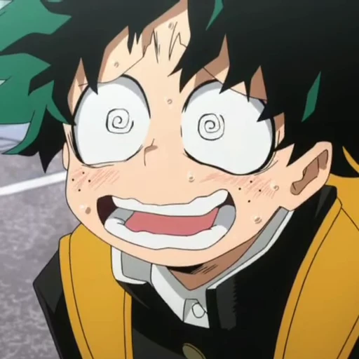 😵‍💫 Стикер «My Hero Academia» для Telegram