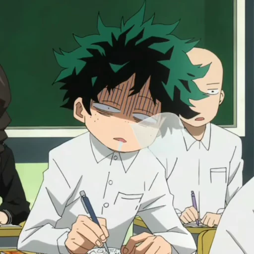 😪 Стикер «My Hero Academia» для Telegram