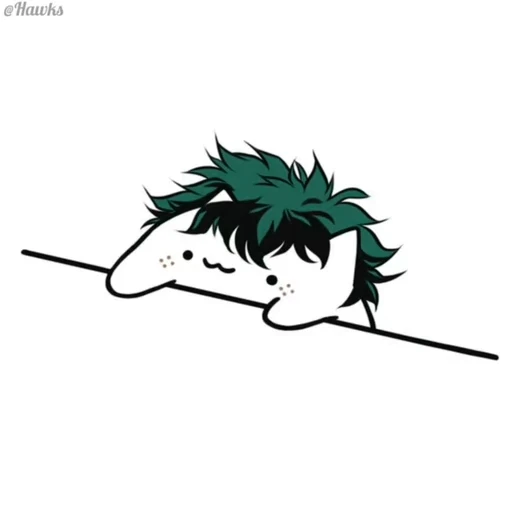 ❤️ Стикер «MHA Vid Pack» для Telegram