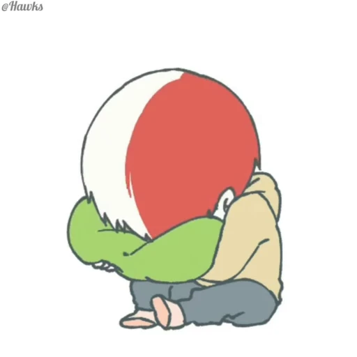 😔 Стикер «MHA Vid Pack» для Telegram