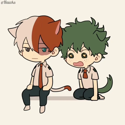 ❤️ Стикер «MHA Vid Pack» для Telegram