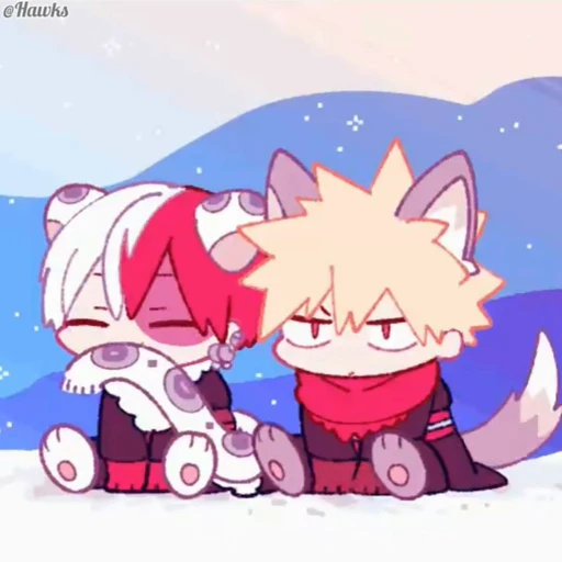 ❤️ Стикер «MHA Vid Pack» для Telegram