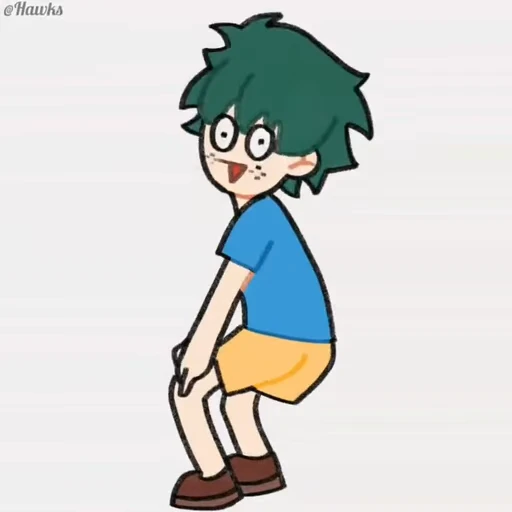 🕺 Стикер «MHA Vid Pack» для Telegram
