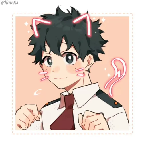 ☺️ Стикер «MHA Vid Pack» для Telegram