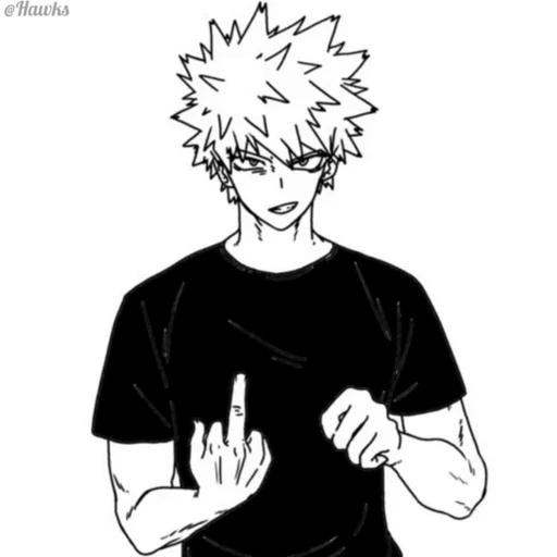 🖕 Стикер «MHA Vid Pack» для Telegram