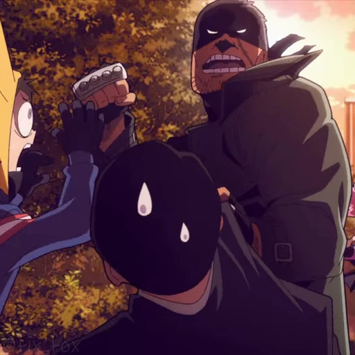 👊 Стикер «MHA Vigilantes» для Telegram
