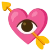 🌟 Эмодзи «Eye smiles» для Telegram