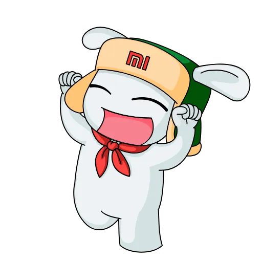 Стикерпак Кролик Mi Rabbit для Telegram