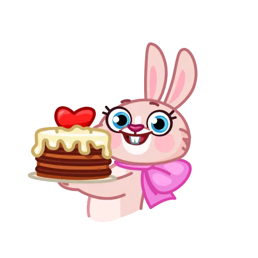 🎉 Стикер «Mia Bunny» для Telegram