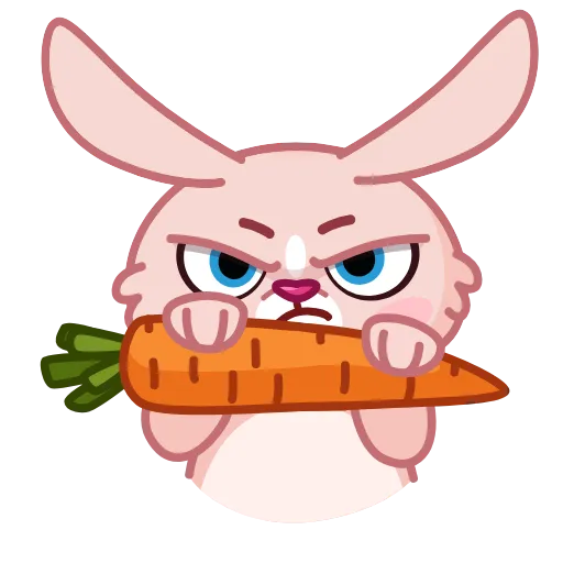 🤬 Стикер «Mia Bunny» для Telegram