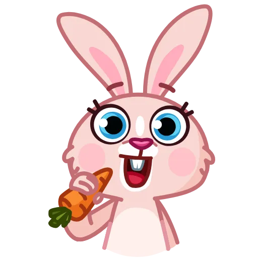😯 Стикер «Mia Bunny» для Telegram