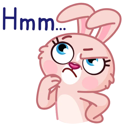 🤔 Стикер «Mia Bunny» для Telegram