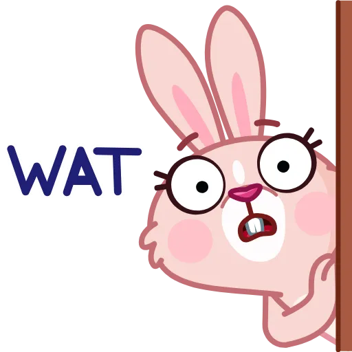 🙄 Стикер «Mia Bunny» для Telegram