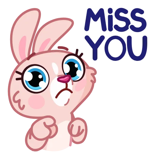 🥺 Стикер «Mia Bunny» для Telegram