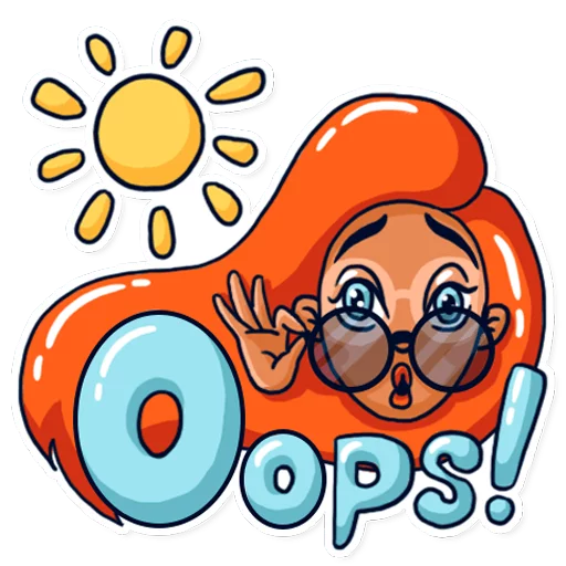 😲 Стикер «Mia&;s vacation» для Telegram