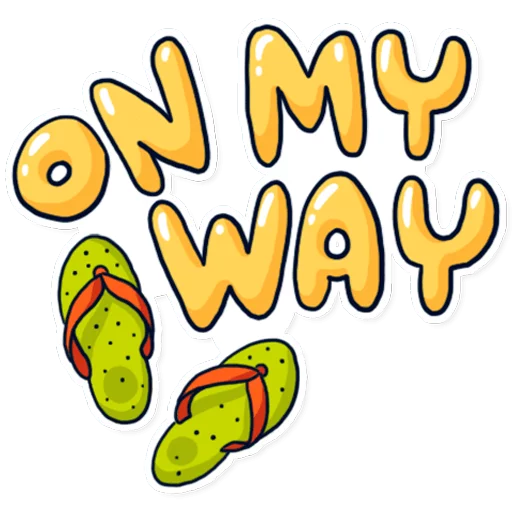 🚶 Стикер «Mia&;s vacation» для Telegram