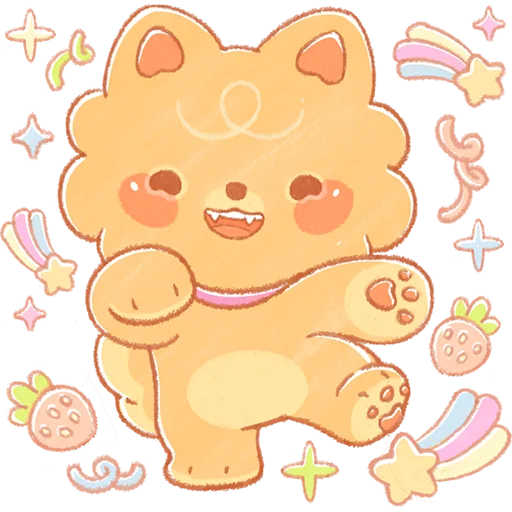 💃 Стикер «мия и полка чудес» для Telegram