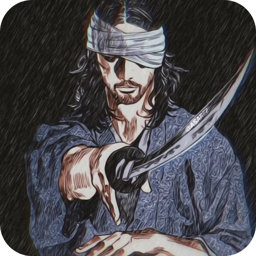 🌟 Стикер «Miyamoto Musashi» для Telegram