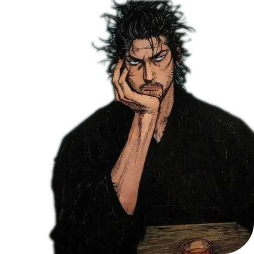 🌟 Стикер «Miyamoto Musashi» для Telegram
