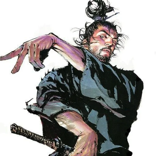 🌟 Стикер «Miyamoto Musashi» для Telegram