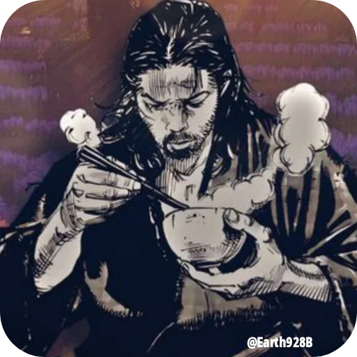 🌟 Стикер «Miyamoto Musashi» для Telegram